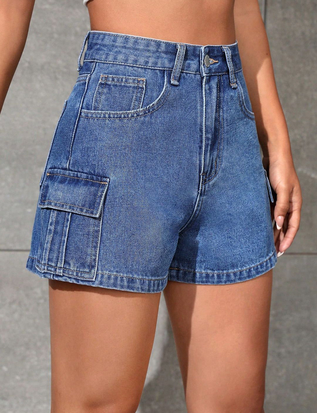 Kotty Women High-Rise Denim Shorts