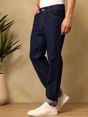 Kotty Men Regular Fit Mid-Rise Stretchable Jeans