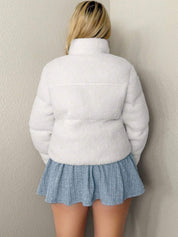 Kotty Women Woollen Open Front Jacket