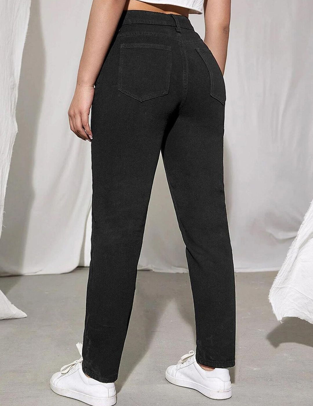 Kotty Women Black Jean Slim Fit Stretchable Jeans