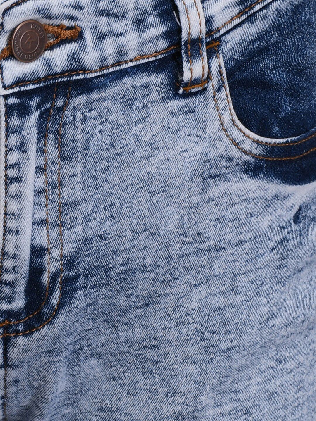 Kotty Women Blue Skinny Fit High-Rise Clean Look Jeans