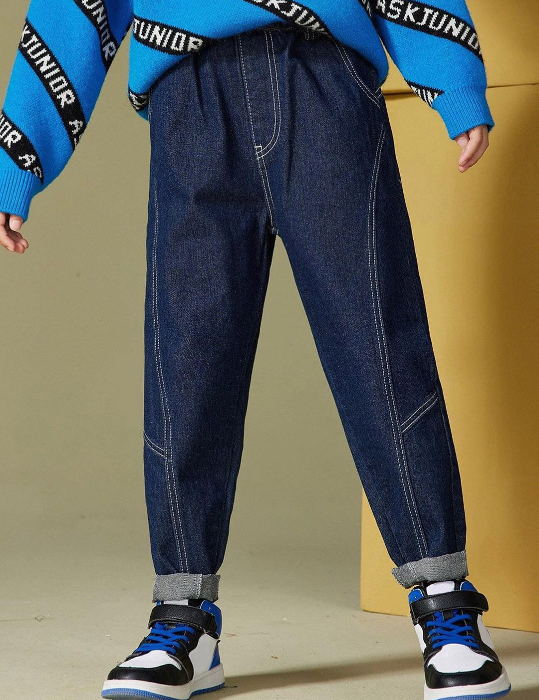 Kotty Boys Dark Shade Stretchable Joggers