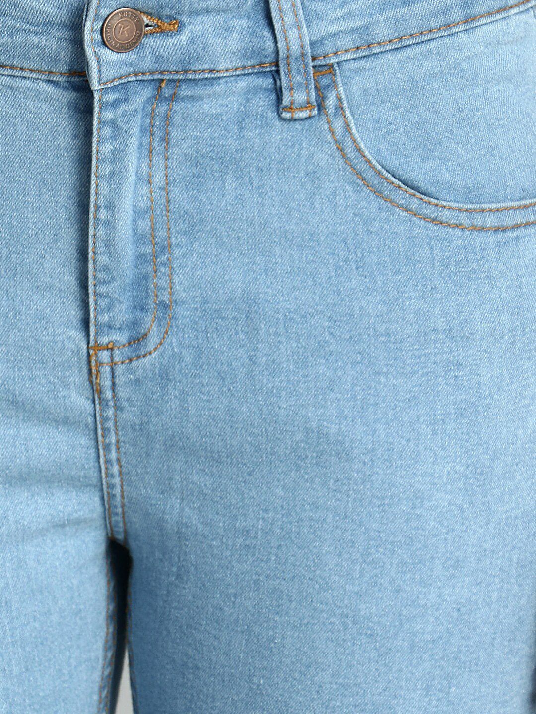 Kotty Women Blue Skinny Fit High-Rise Clean Look Jeans