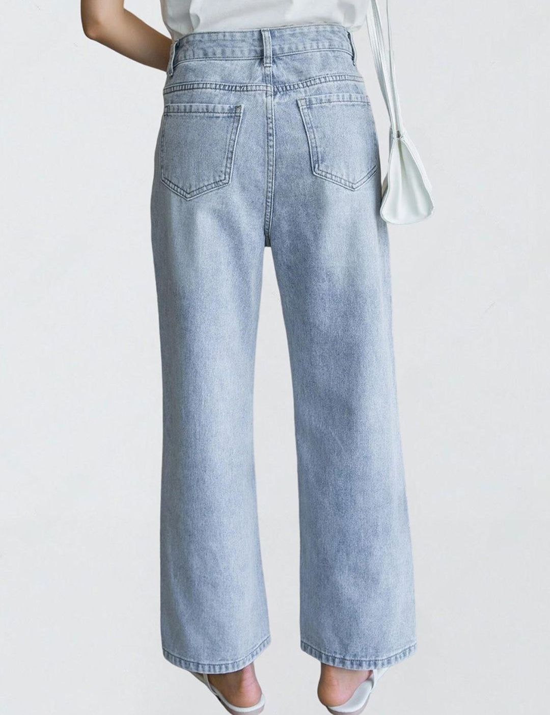 Kotty Women Jean Straight Fit High-Rise Stretchable Jeans