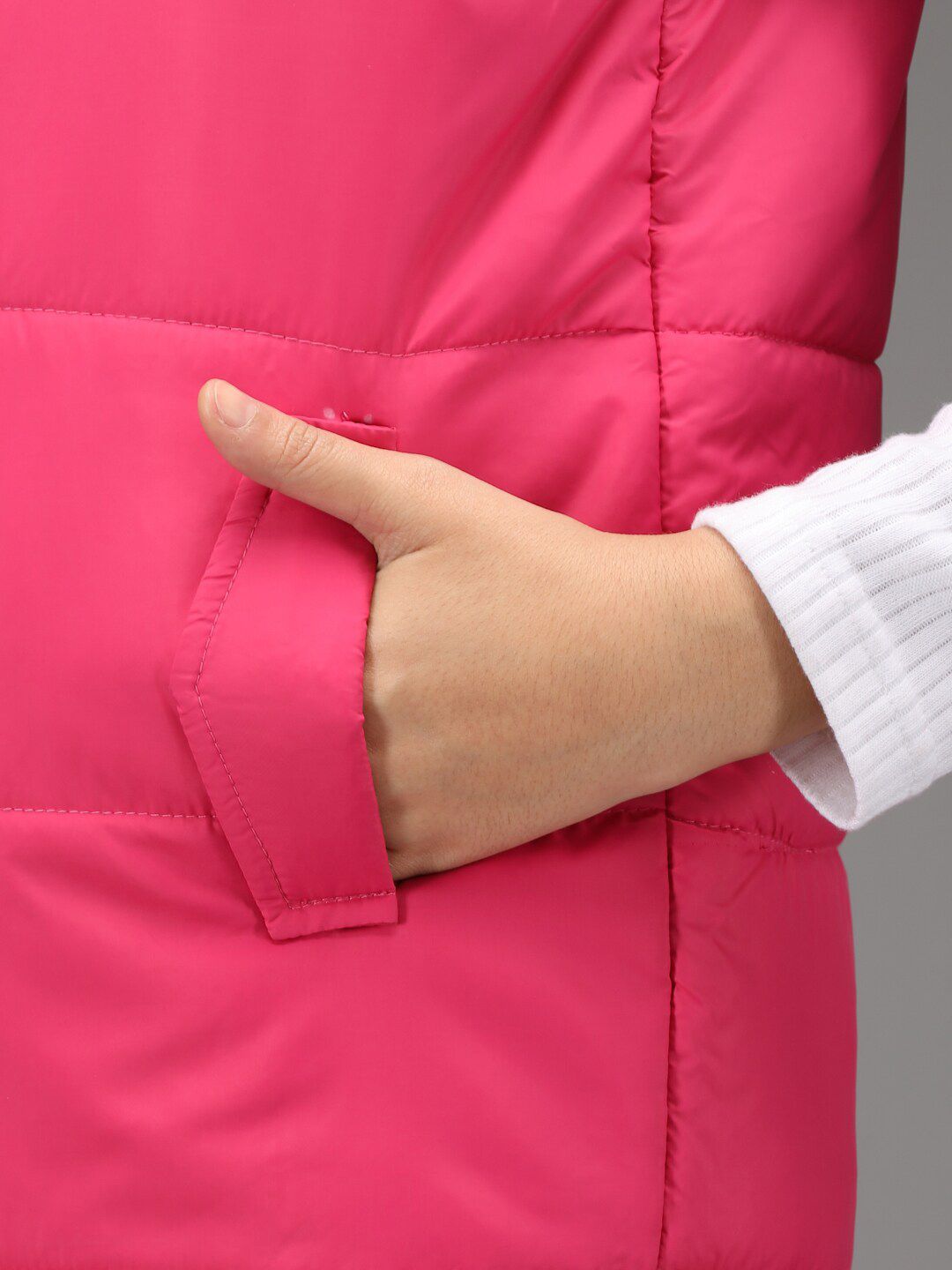 Kotty Women Pink Training or Gym Puffer Jacket