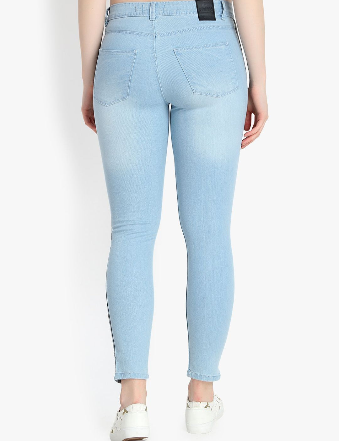 Kotty Women Blue Skinny Fit High-Rise Clean Look Jeans