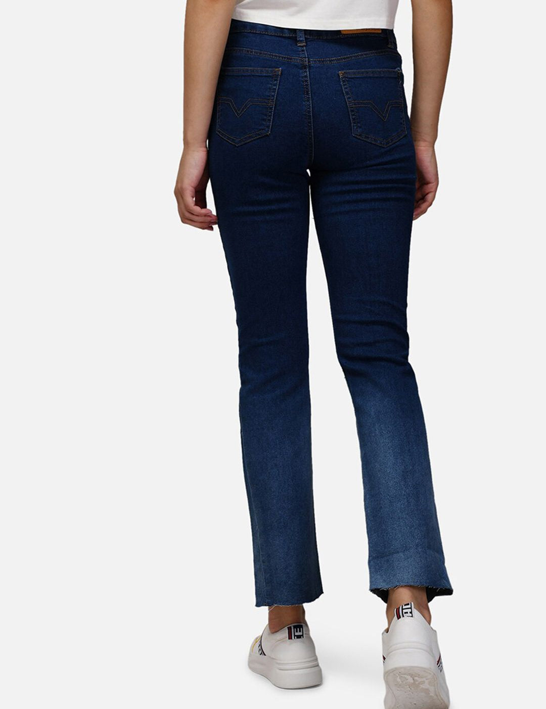 Kotty Women Blue Straight Fit Jeans