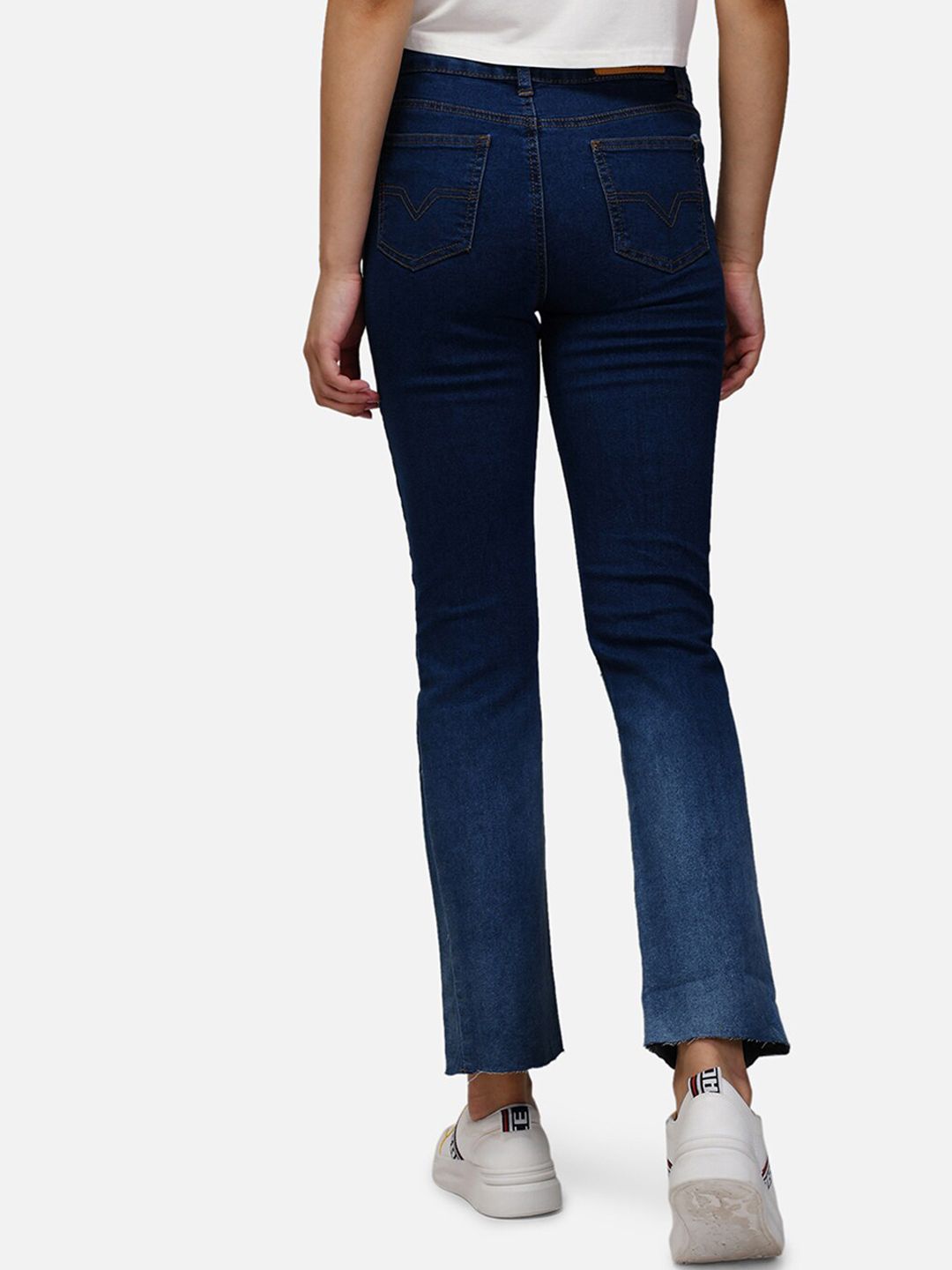 Kotty Women Blue Straight Fit Jeans