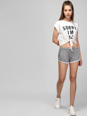 Kotty Women Slim Fit Low-Rise Hot Pants Shorts