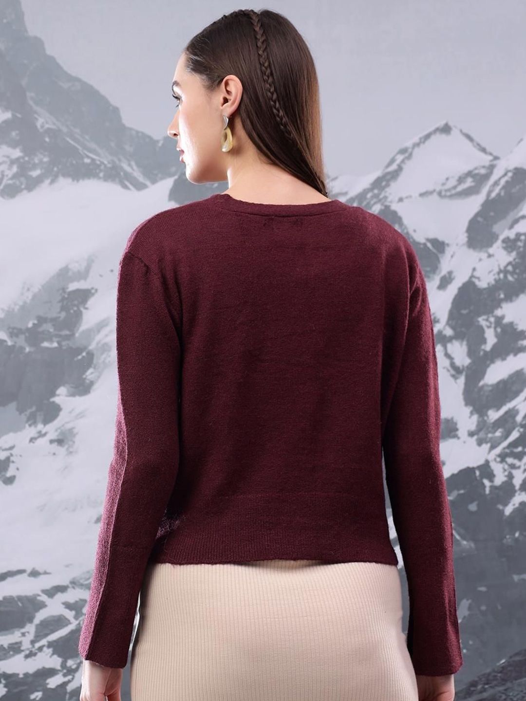 Kotty Women V - Neck Cardigan Sweater