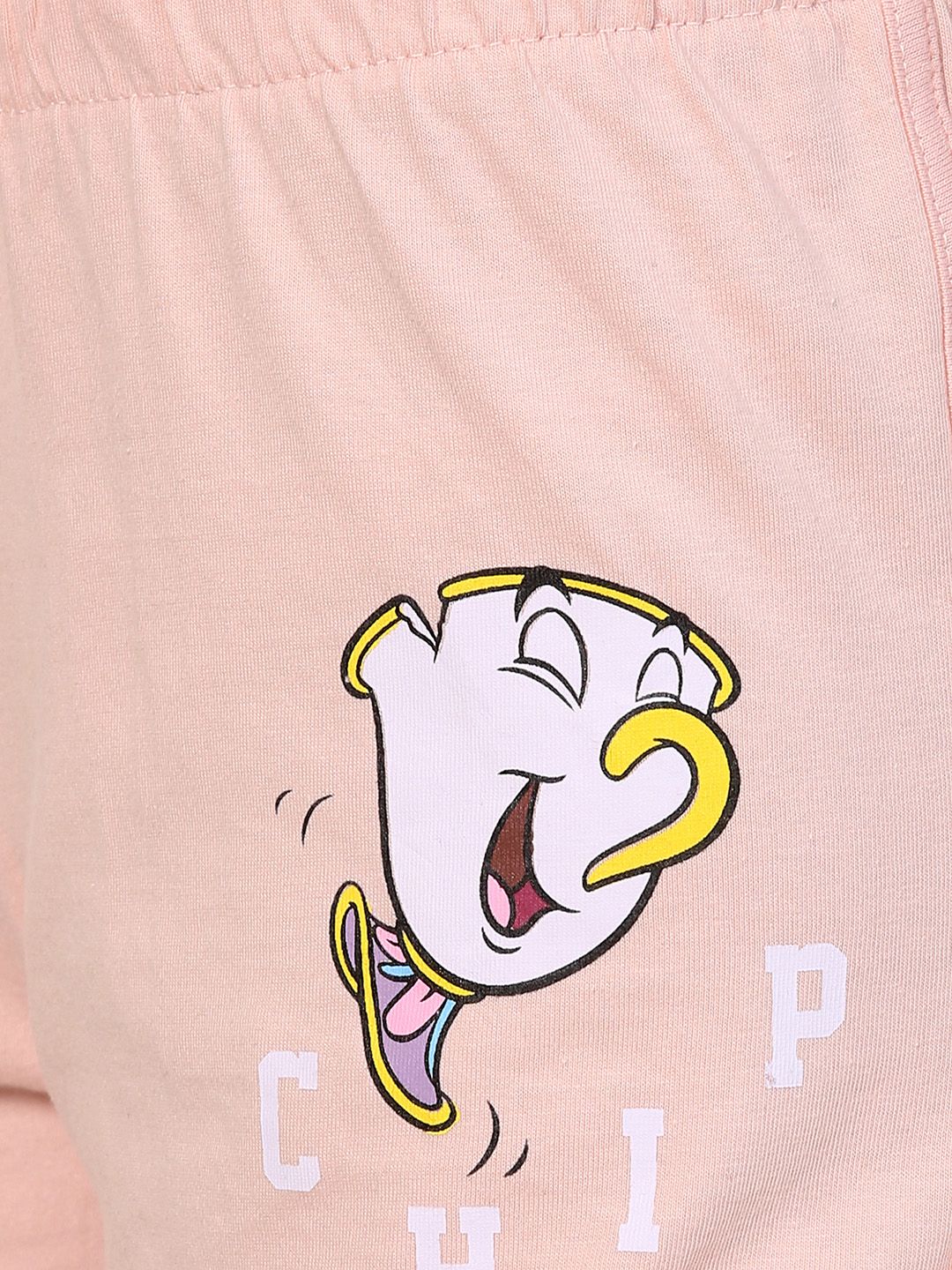 Kotty Women Pink Graphic Printed Lounge Shorts