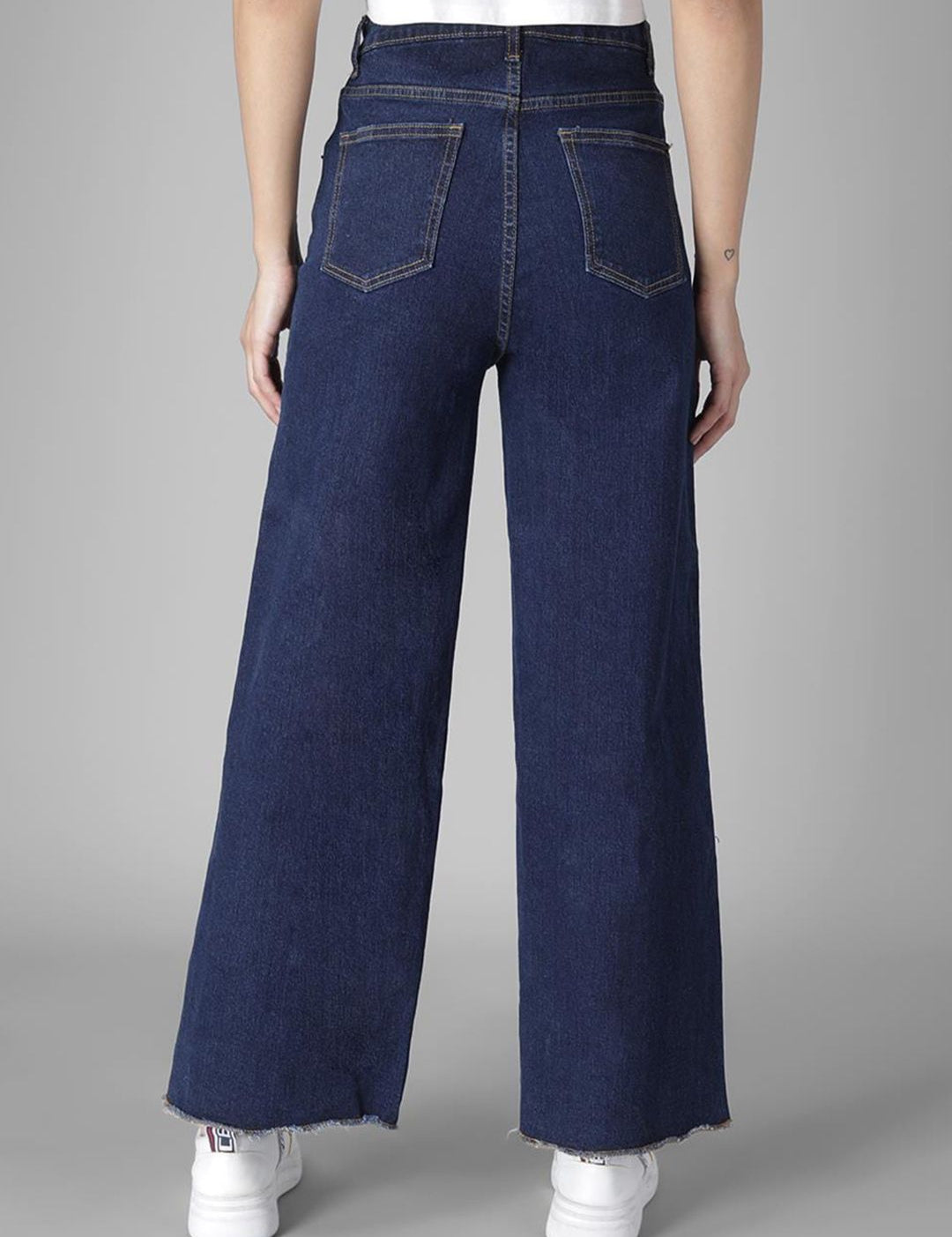 Kotty Women Pack Of 2 Jean Flared High-Rise Stretchable Jeans