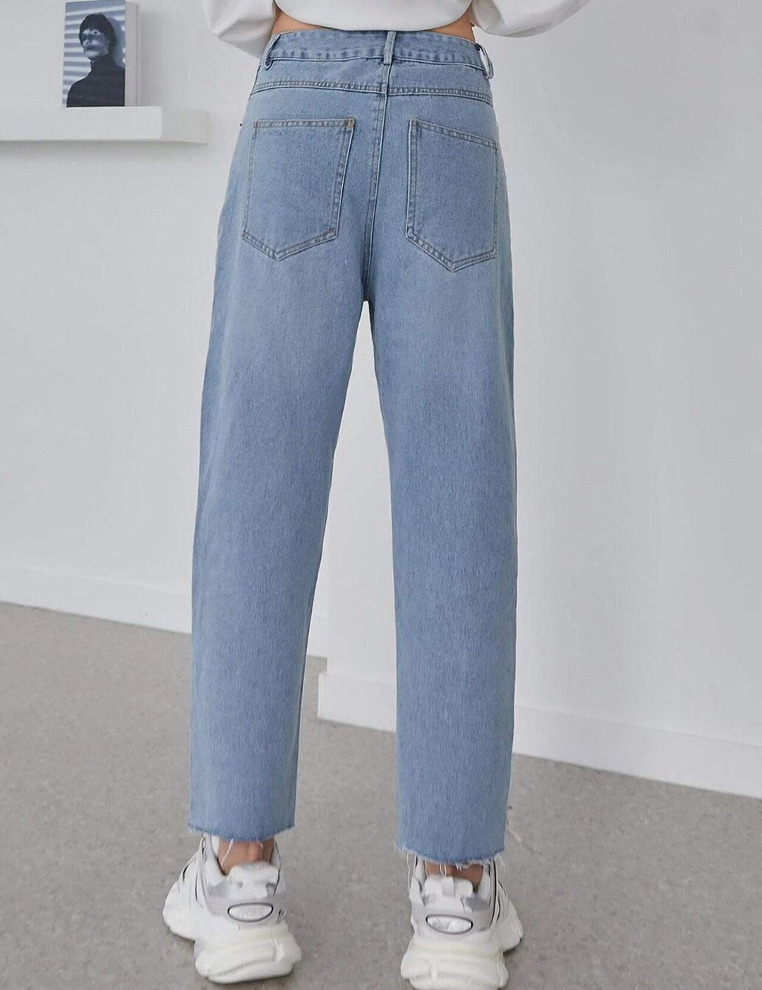 Kotty Women Jean Regular Fit High-Rise Heavy Fade Jeans