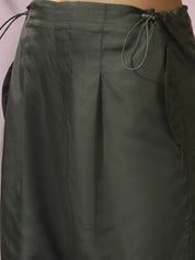 Kotty Women Relaxed High-Rise Easy Wash Pleated Cargos Trousers