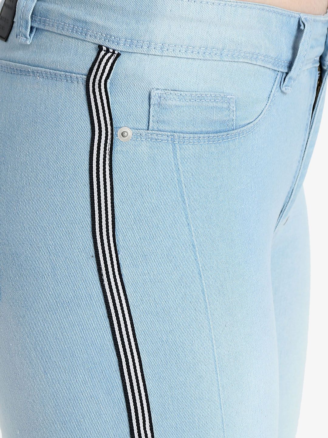 Kotty Women Blue Skinny Fit High-Rise Clean Look Jeans