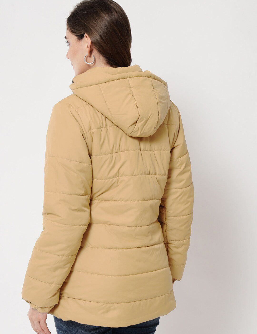 Kotty Hooded Longline Padded Jacket