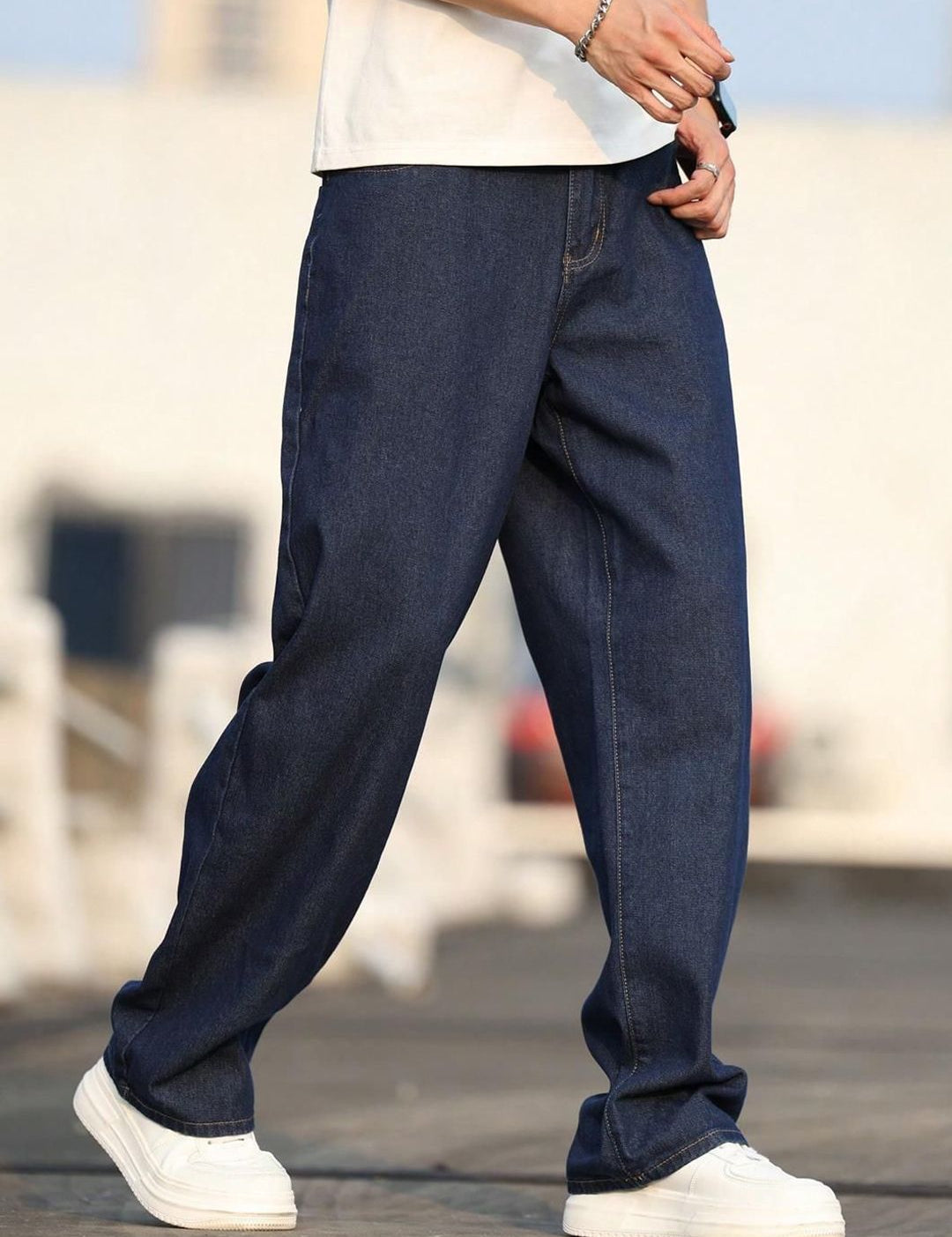 Kotty Men Straight Fit Stretchable Jeans