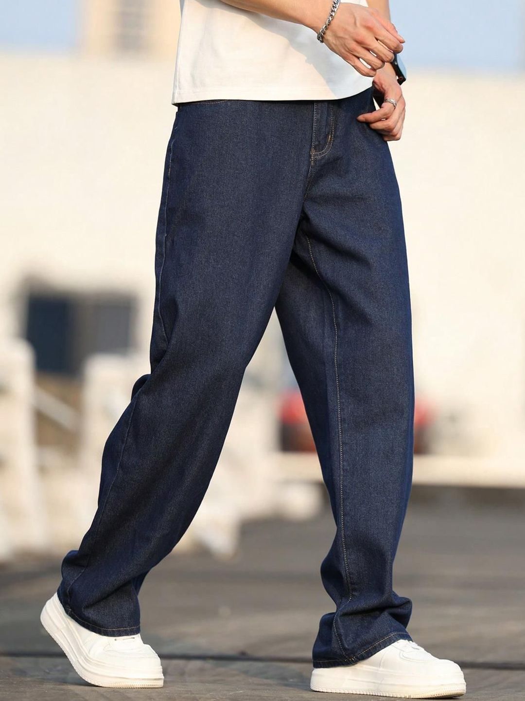 Kotty Men Straight Fit Stretchable Jeans