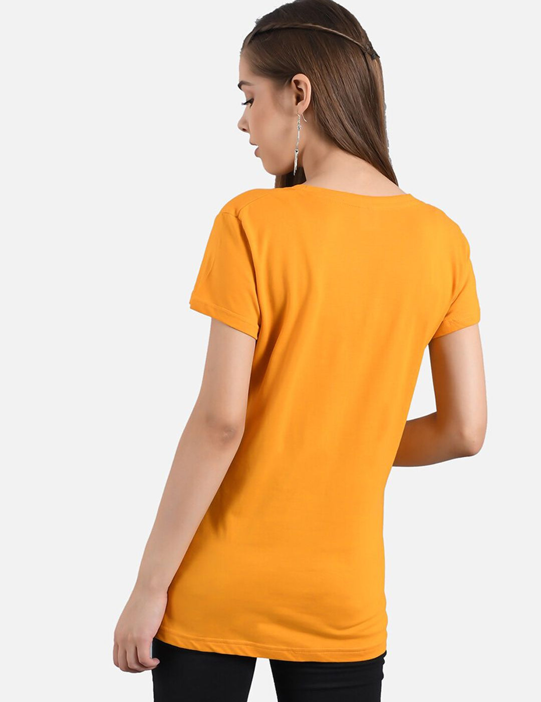 Kotty Women Pack of 2 Printed Round Neck T-shirts