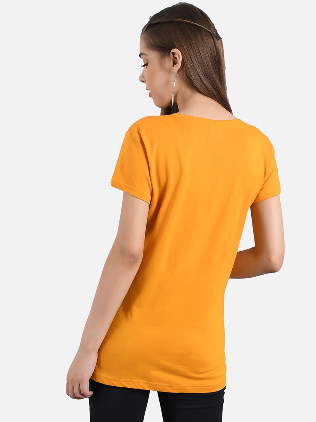 Kotty Women Pack of 2 Printed Round Neck T-shirts