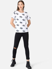 Kotty Women Pack Of 2 Printed Round Neck T-shirts