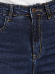 Kotty Women Straight Fit High-Rise Stretchable Jeans
