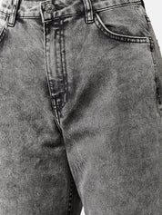 Kotty Women Grey Boyfriend Fit High-Rise Clean Look Jeans