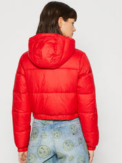 Kotty Hooded Crop Puffer Jacket  