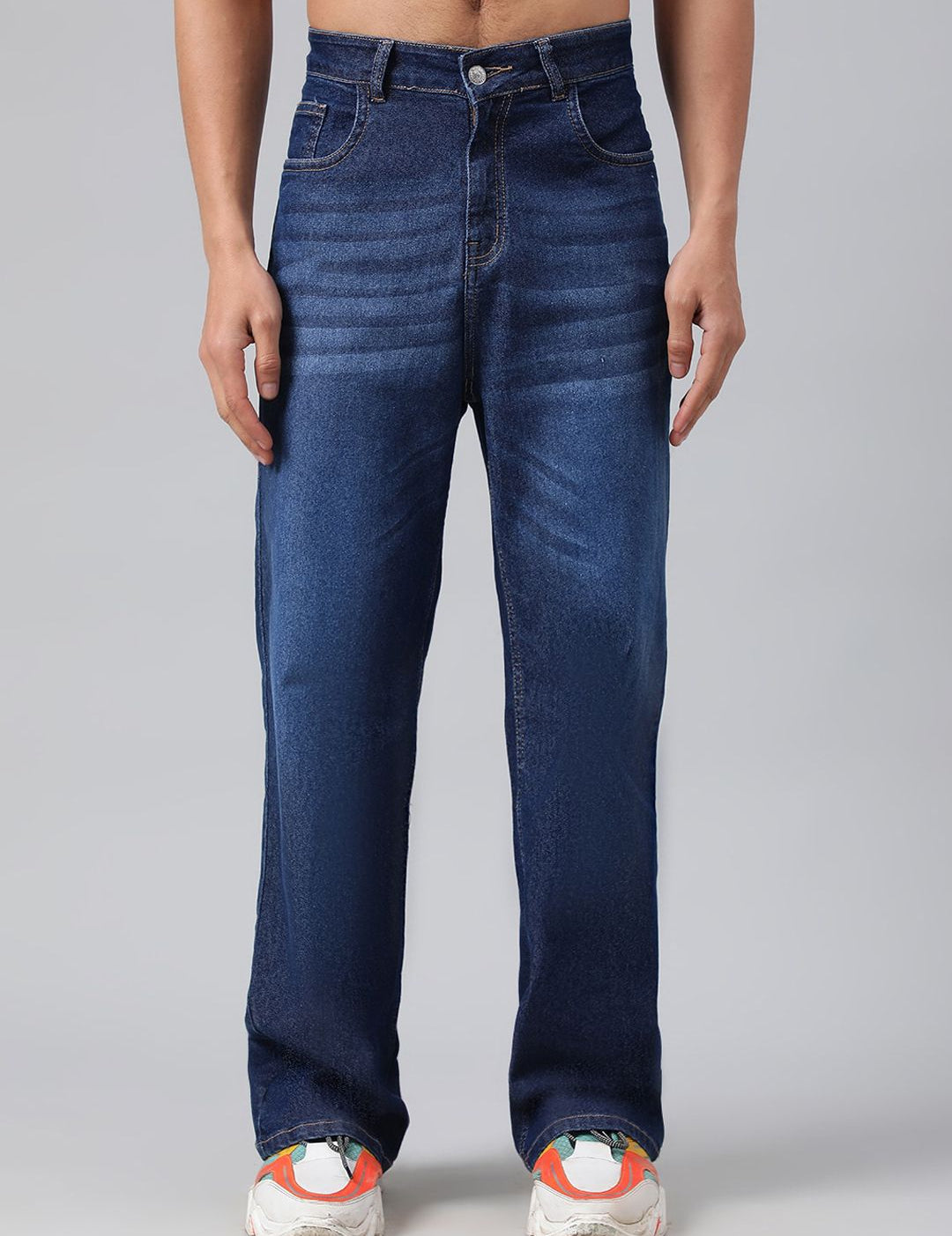 Kotty Men Low-Rise Light Fade Stretchable Jeans