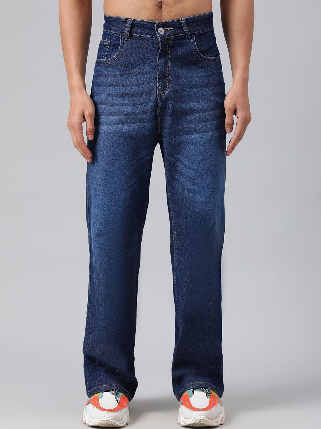 Kotty Men Low-Rise Light Fade Stretchable Jeans