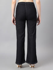 Kotty Women Straight Fit High-Rise Stretchable Jeans