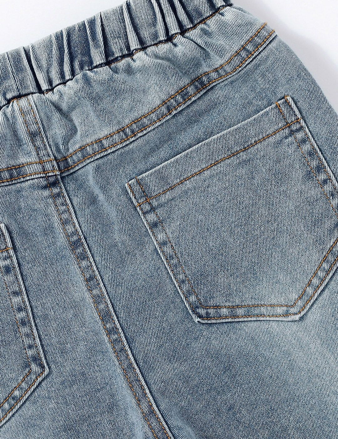 Kotty Girls Grey ]Heavy Fade Jeans