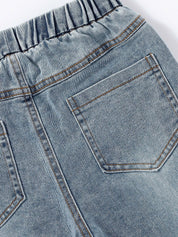 Kotty Girls Grey ]Heavy Fade Jeans