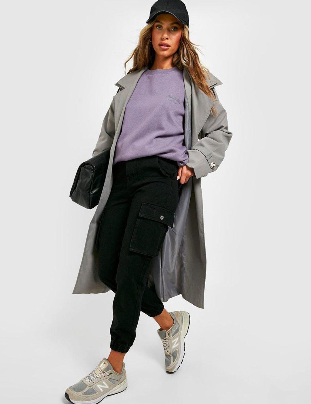 Kotty Women Black Jean Jogger High Rise Clean Look Stretchable Jeans