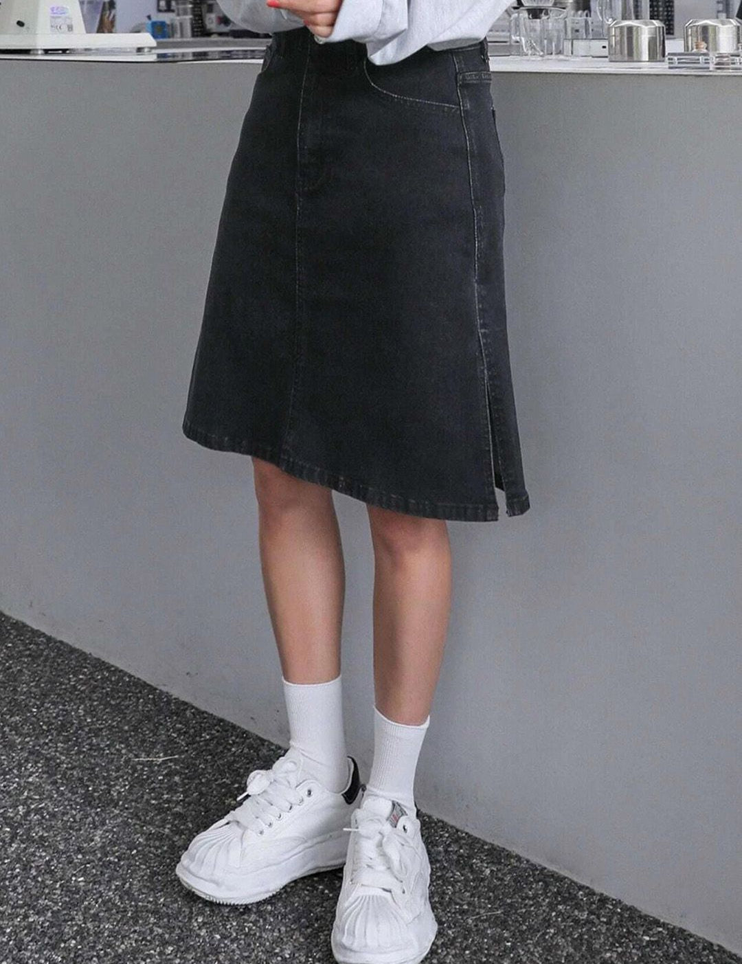 Kotty A-Line Denim Skirt