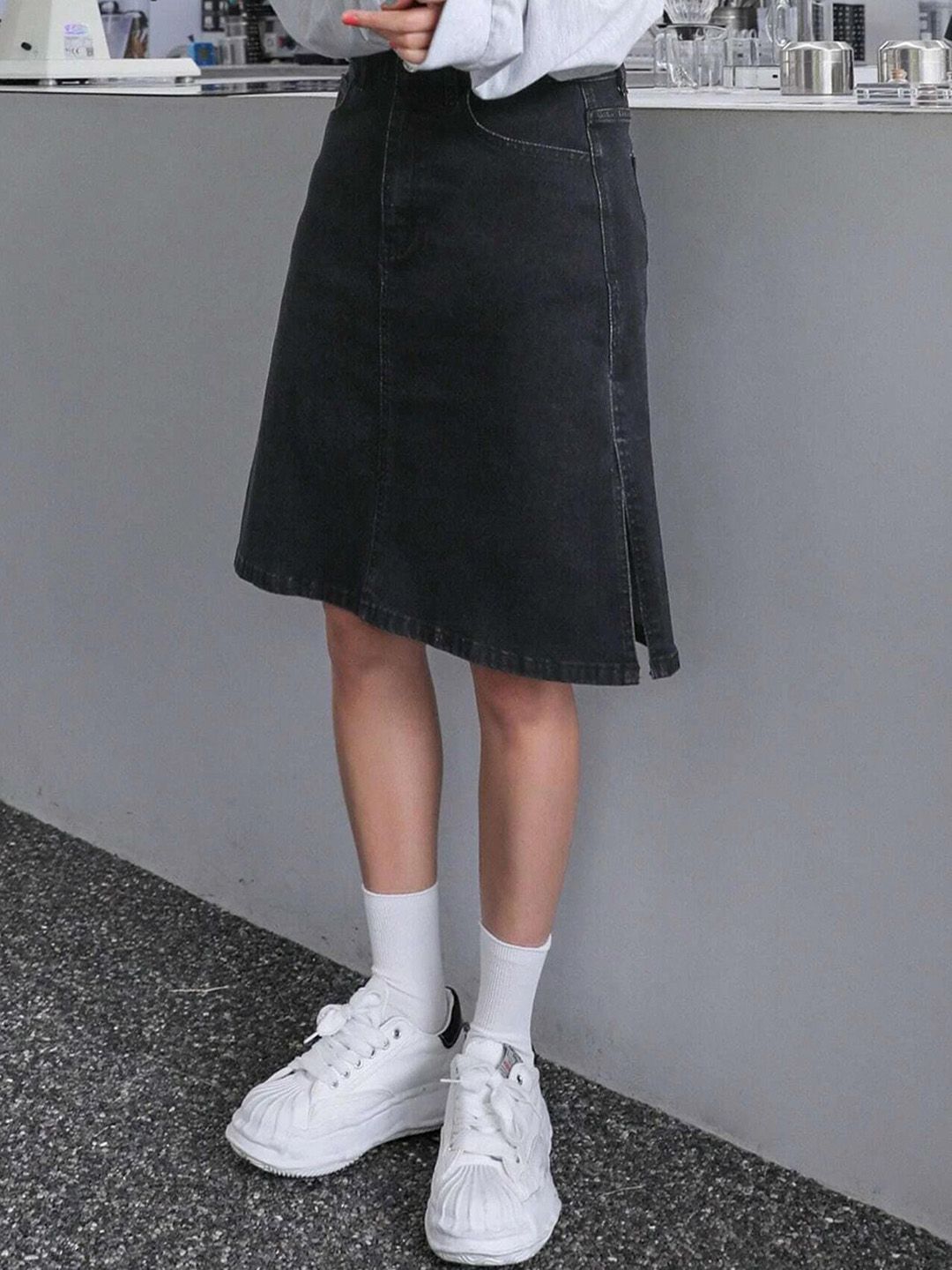 Kotty A-Line Denim Skirt