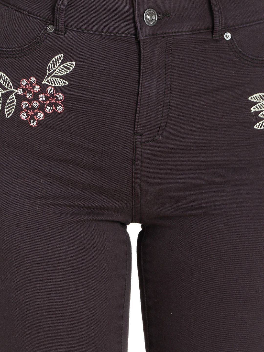 Kotty Women Black Skinny Fit High-Rise Clean Look Stretchable Jeans