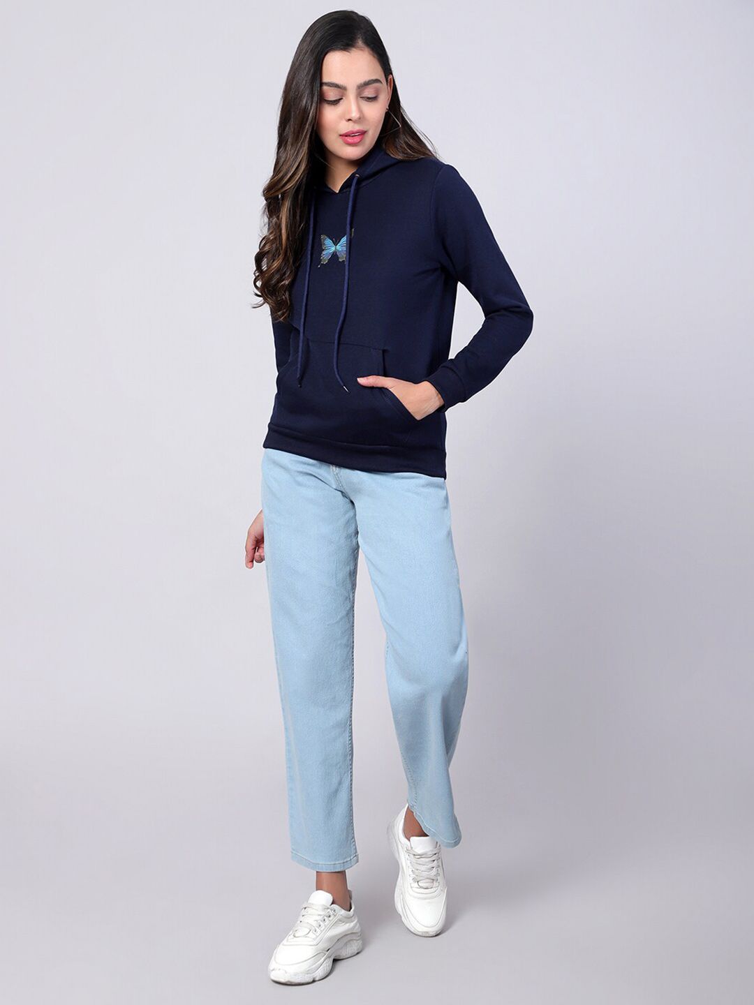 Kotty Hooded Fleece Sweatshirt