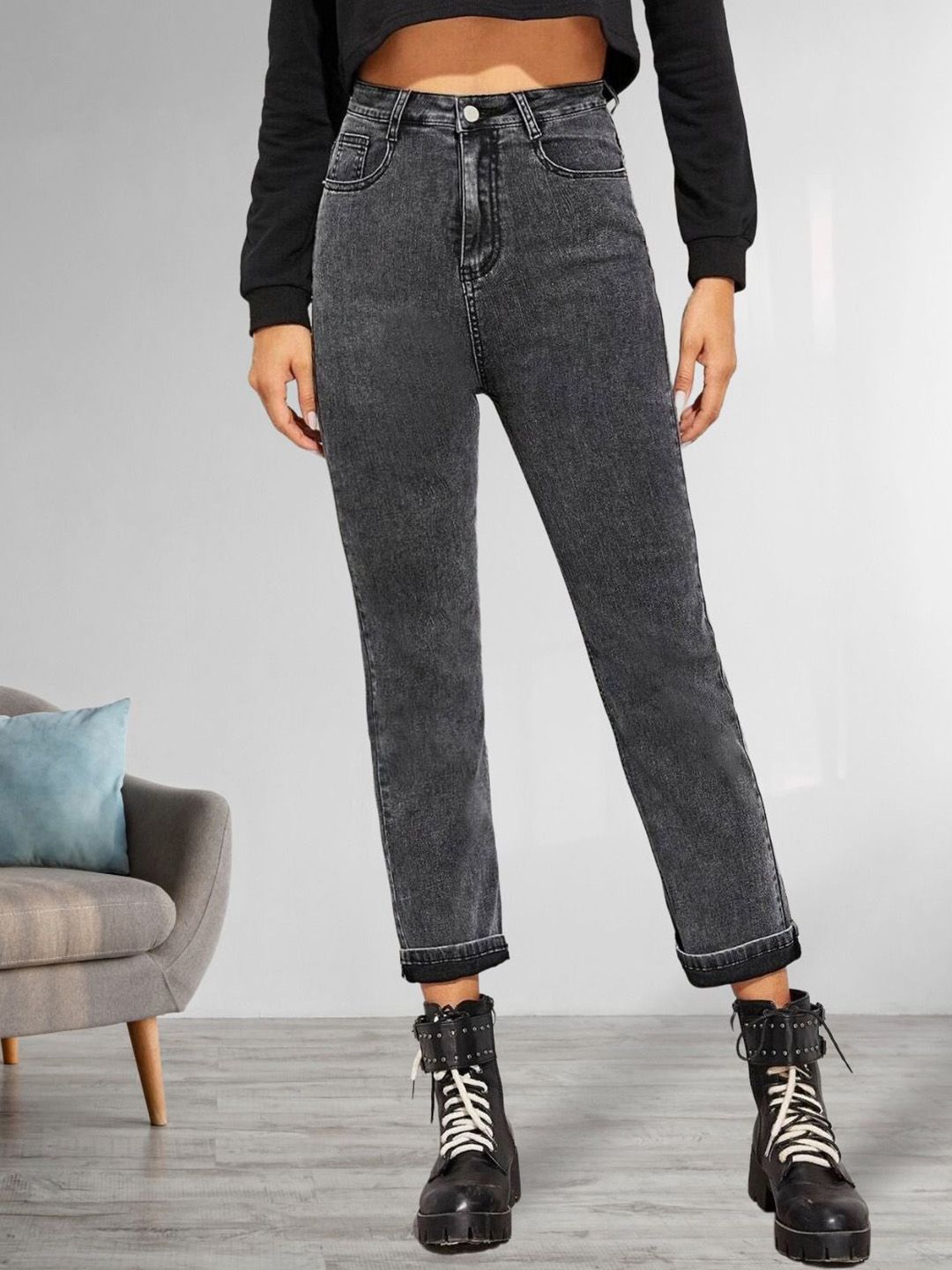 Kotty Women Regular Fit High-Rise Stretchable Jeans