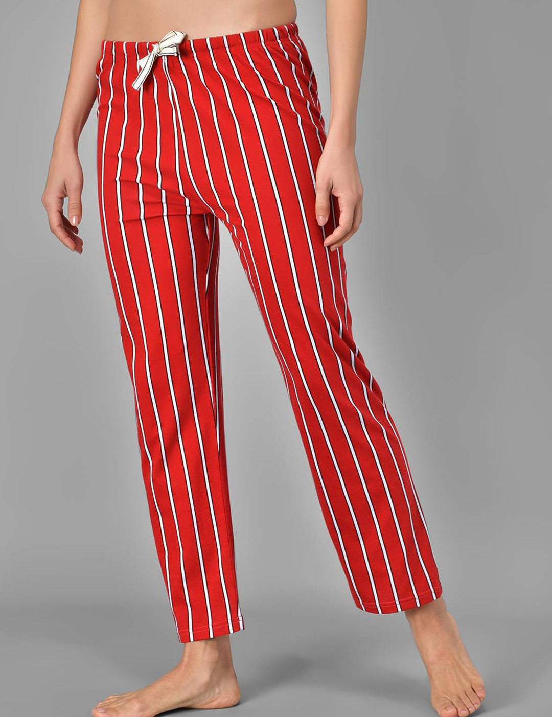 Kotty Striped Cotton Lounge Pants