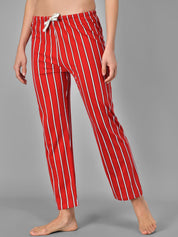 Kotty Striped Cotton Lounge Pants