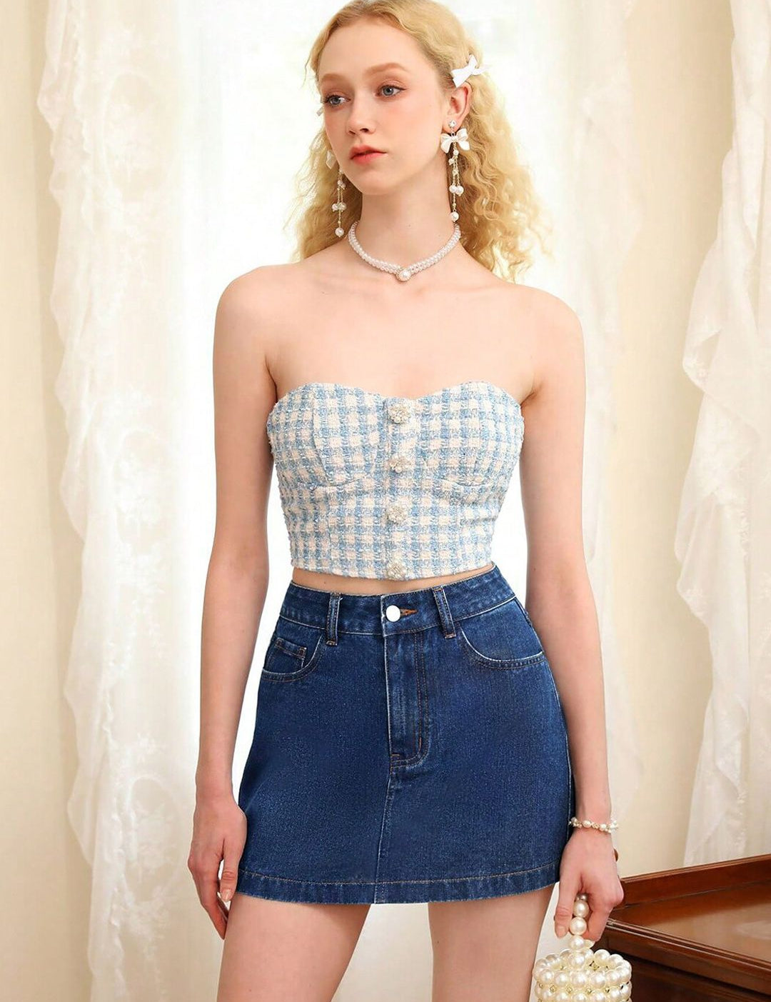 Stylecast X KOTTY Basics Straight Mini Skirts