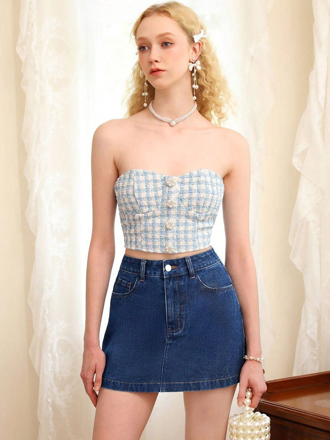 Stylecast X KOTTY Basics Straight Mini Skirts