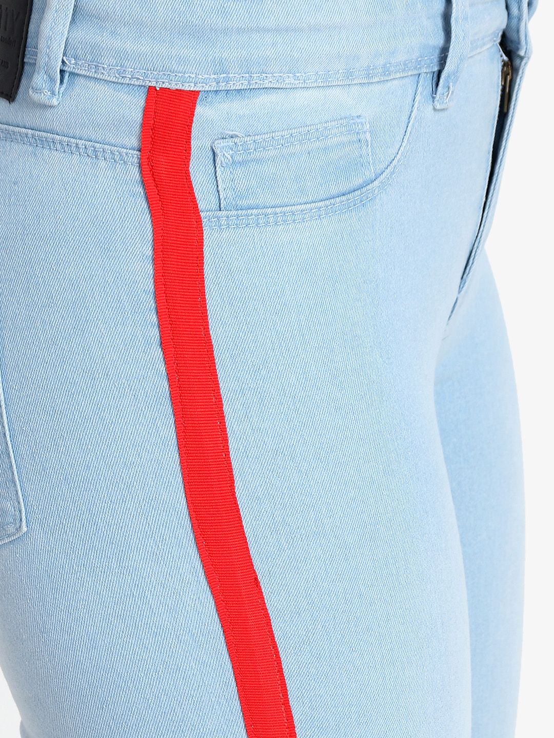 Kotty Women Blue Skinny Fit High-Rise Clean Look Stretchable Jeans