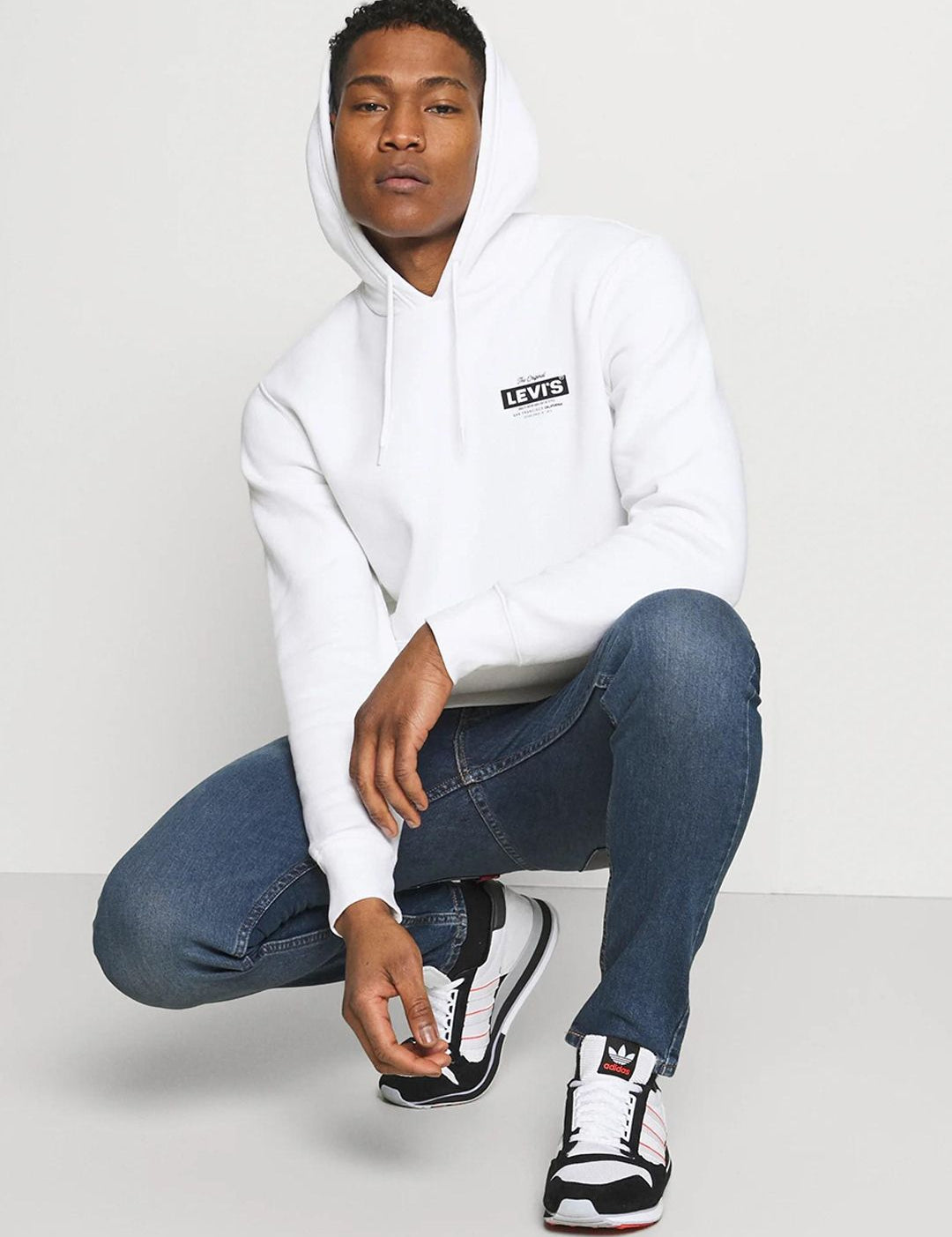 Kotty Men Jean Slim Fit Low-Rise Light Fade Stretchable Jeans