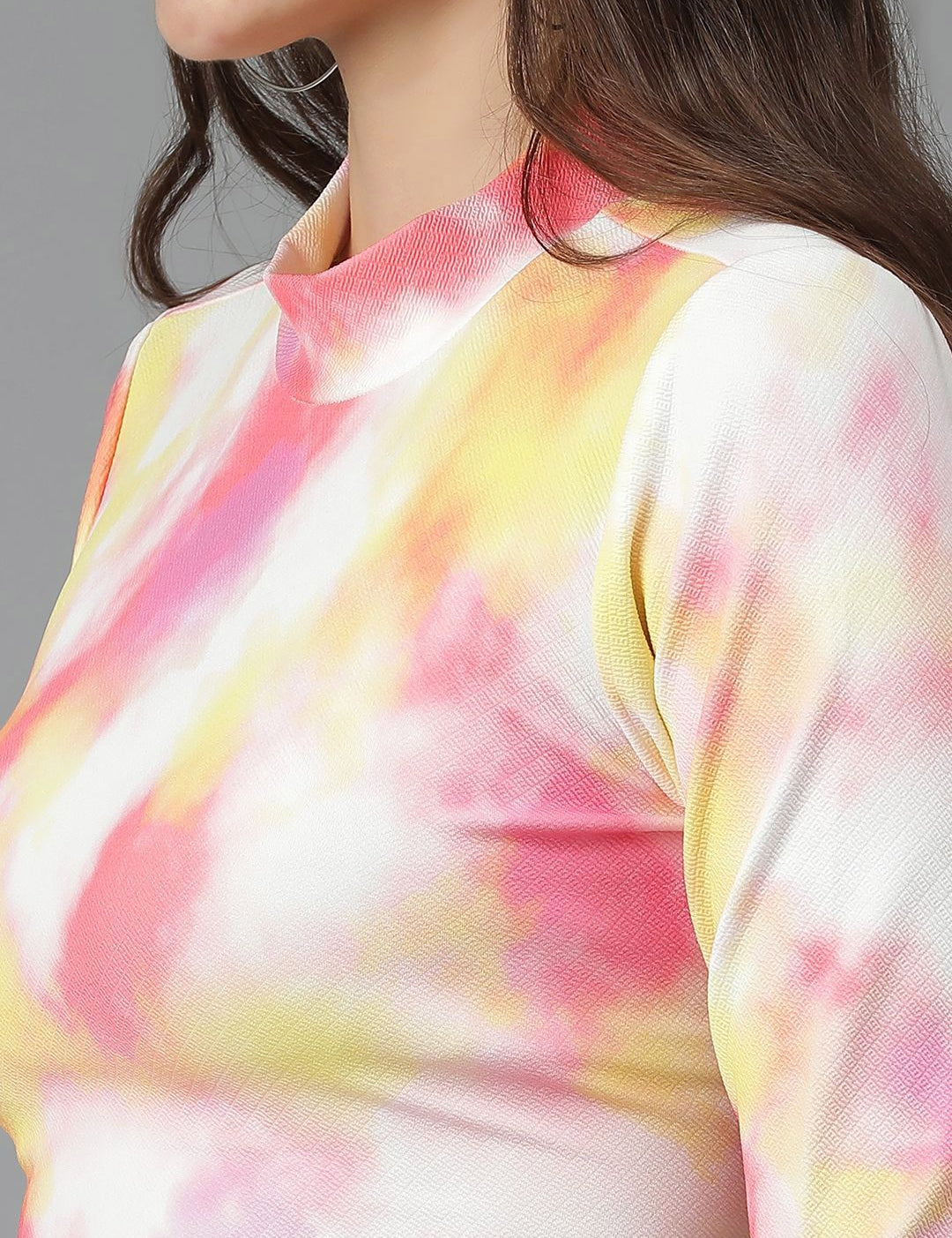 Kotty Print Crop Top