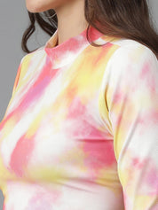 Kotty Print Crop Top