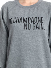 Kotty Women Grey Printed Sweatshirt