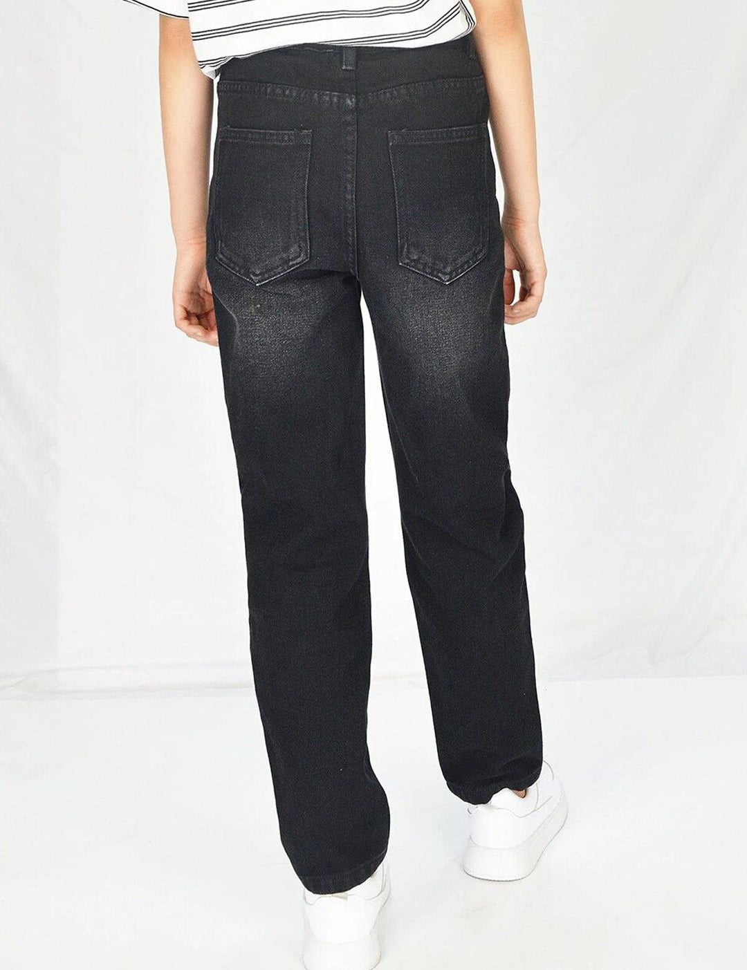 Kotty Boys Jean Low Distress Light Fade Stretchable Cotton Jeans