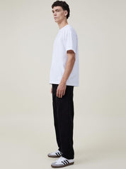 Kotty Men Jean Regular Fit Low-Rise Clean Look Stretchable Cotton Jeans